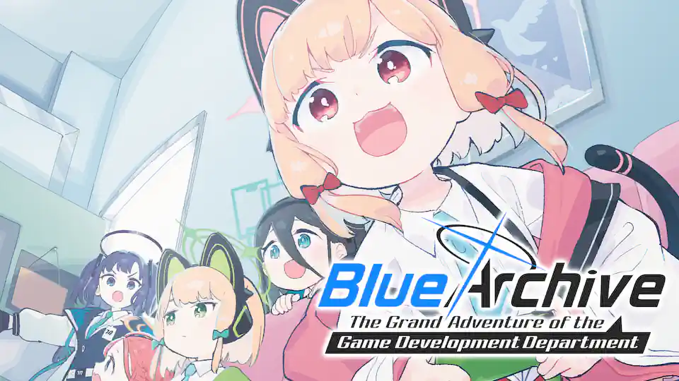 Cover of Blue Archive: The Grand Adventure of the Game Development Department