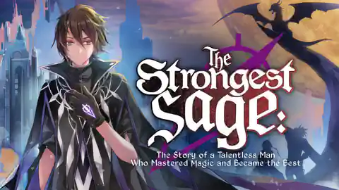 Cover of The Strongest Sage: The Story of a Talentless Man Who Mastered Magic and Became the Best