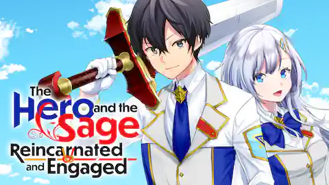 Cover of The Hero and the Sage, Reincarnated and Engaged