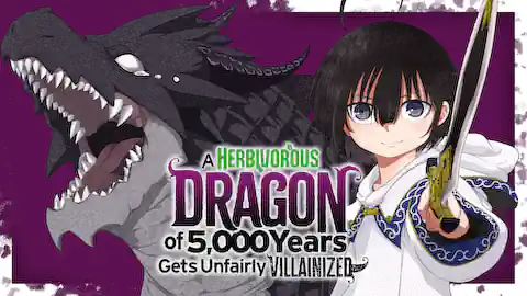 Cover of (All Ch.) A Herbivorous Dragon of 5,000 Years Gets Unfairly Villainized