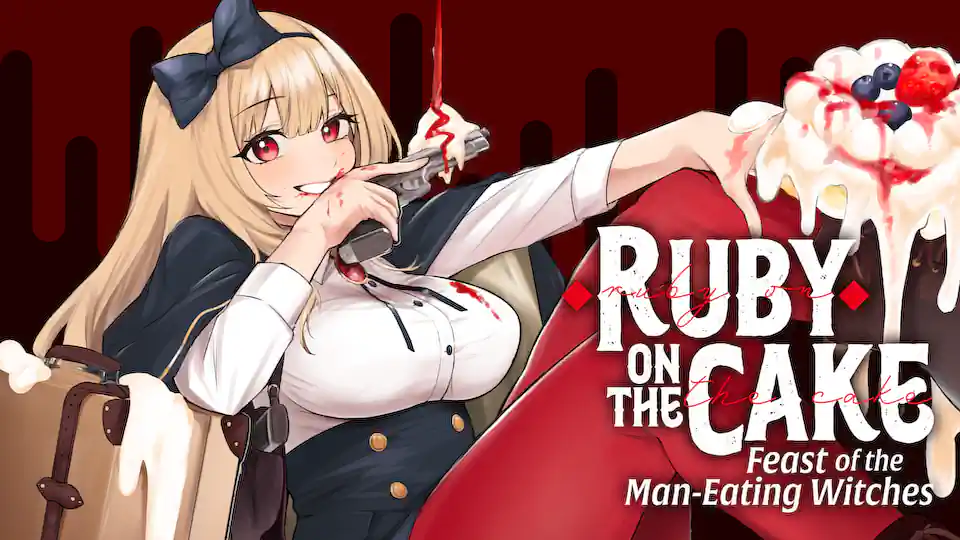 Cover of Ruby on the Cake: Feast of the Man-Eating Witches