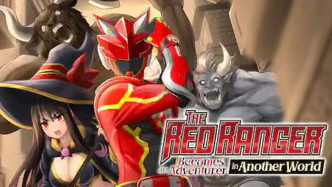 Cover of The Red Ranger Becomes an Adventurer in Another World (Ranked #null)