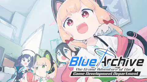 Cover of Blue Archive: The Grand Adventure of the Game Development Department